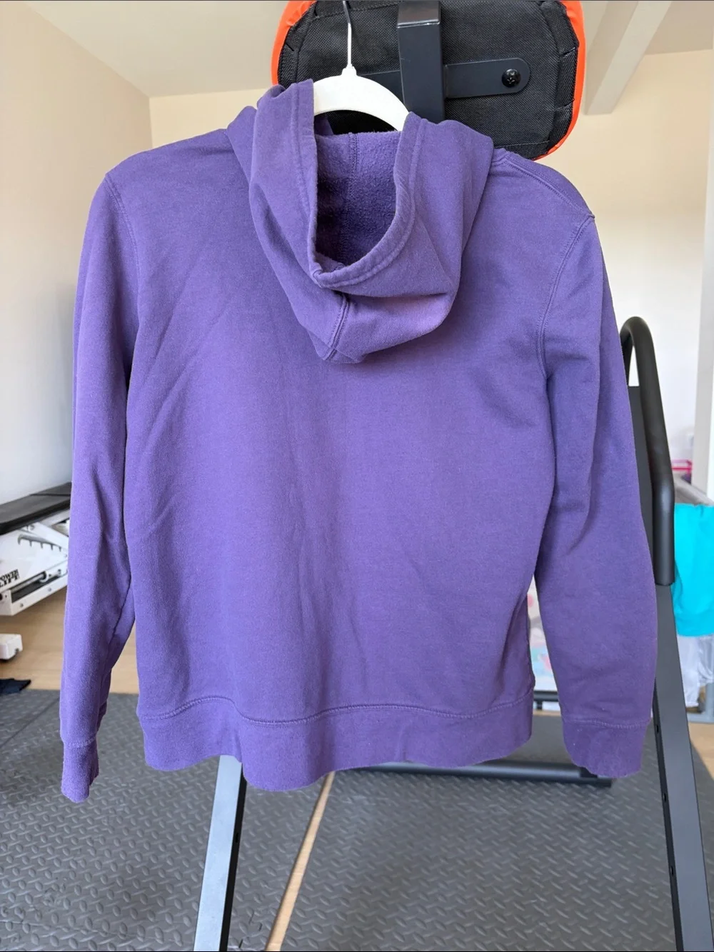 GAP Purple Pullover Hoodie with White Logo